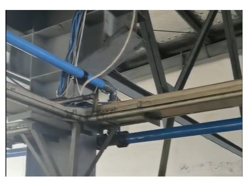 空壓機(jī)節(jié)能管道項(xiàng)目安裝完成！