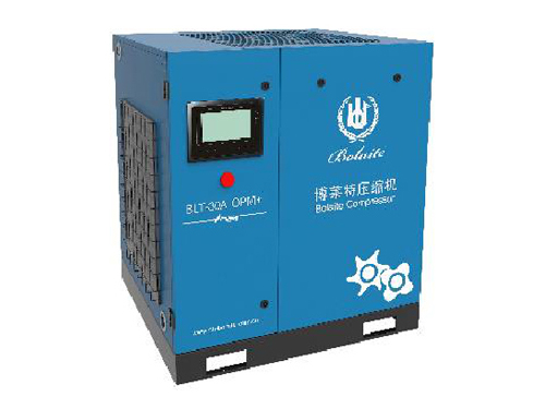 山東青島某包裝材料公司選用睿寂行油冷永磁變頻螺桿空壓機(jī)