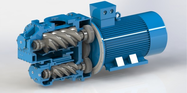 兩級壓縮空壓機是如何工作的？
